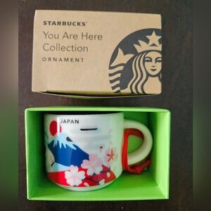 Starbucks ornament Japan 2oz